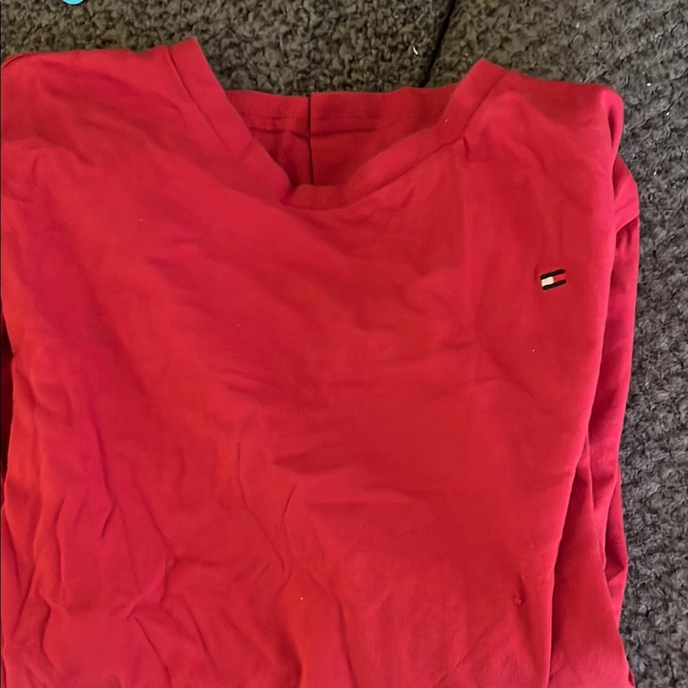 Tommy Hilfiger Red Sweatshirt